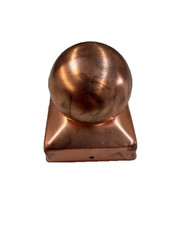 Pfostenkugel 7x7cm Kupfer