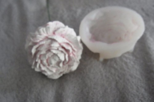 Silikon gießform blume seife - silikon,