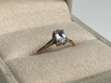 Solitärring 18K Gold