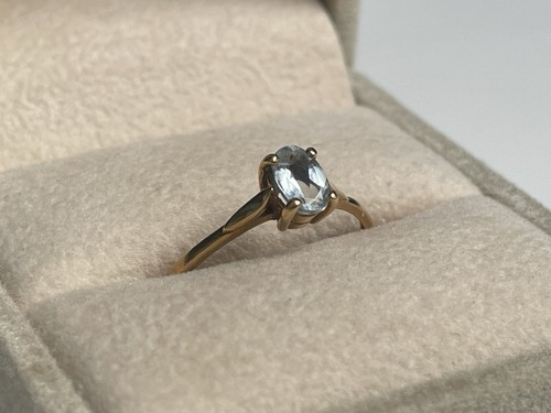 Solitärring 18k gold - solitärring,