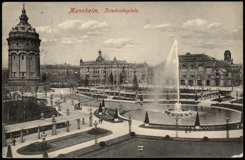 Mannheim friedrichsplatz mit - mannheim,