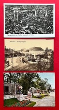 3 x AK MÜNCHEN 1913 Luftbild