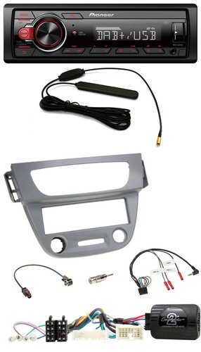 Pioneer mp3 dab 1din lenkrad - mp3,