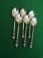 Widmann CLASSIQUE Kaffeelöffel für 6 Personen 11 cm Silber 90er TOP  !