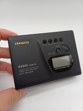 Aiwa RX 610 Remote Stereo Radio Cassette Player Dynamic Super Linear Bass Auto