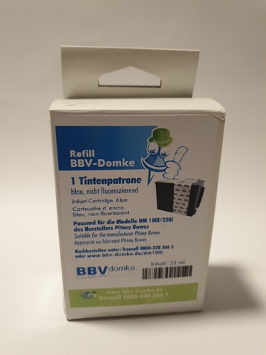 Bbv domke tintenpatrone blau - tintenpatrone,