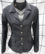 Turniersakko schwarz Gr S 36 perfekte Passform atmungsaktiv wasserabweisend M17c