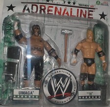 WWE Umaga+Triple H.  Figuren