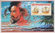 Dschibuti Block125A (kompl.Ausg.) postfrisch 1986 Historische Schiffe von Kolumb