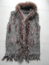 Damen Kaninchen Pelz Fell