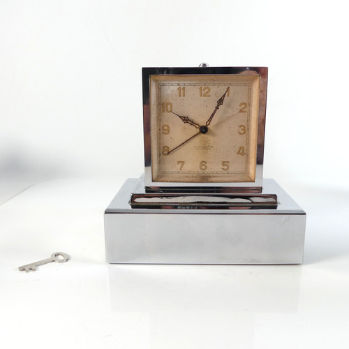 Art deco tischuhr schwab - art,