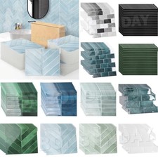 10x Wandaufkleber Mosaik