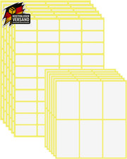 Weiße selbstklebende