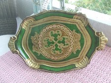 VINTAGE FLORENTINER TABLETT OVAL 44 CM X 29 CM