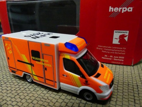 Herpa sprinter rtw - herpa, mb