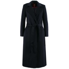 MAX & CO Damen Mantel 40149522 Longrun Dunkelblau / 34 / Wollmantel