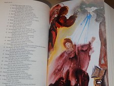 Dali Bibel mit Bildern von S. Dali, limitiert Ledereinband, Geschenk Ostern