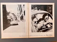 Marc O'Polo Heinkel Kabine Kabinenroller Oldtimer 1986 Vintage Werbung Reklame