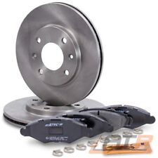 BREMSSCHEIBEN BELÜFTET Ø247 + BREMSBELÄGE VORNE FÜR PEUGEOT 206 01-09 206+ 09-13
