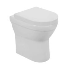 Cozy Stand-WC - spülrandlos, erhöht, mit Sitz absenkbar und abnehmbar Toilette