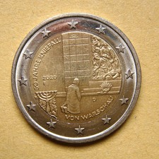 2 Euro Münze 2020 "F" -