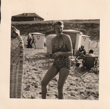 Vintage foto hübsche frau - vintage, im