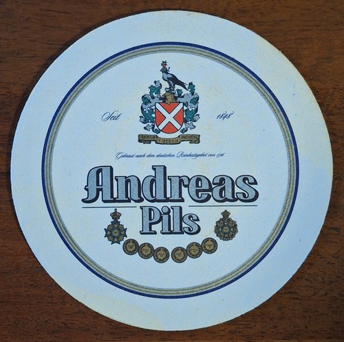 Bierdeckel andreas pils - bierdeckel,