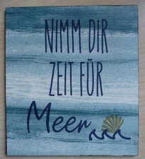 Deko HDF - maritim Meer Welle