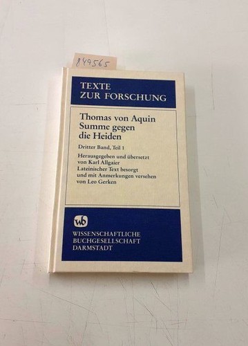 Summe gegen die heiden summa - summe,