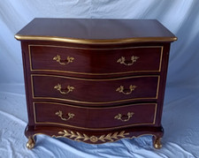 Königlich antike Kommode Anrichte Barock Louise Seize Rokokostil Sideboard 100cm