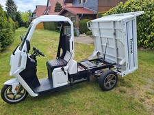 Lastendreirad Elektro in gutem Zustand mit Straßen Zulassung Rückfahrkamera. 