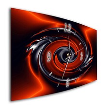 BM Wanduhr 44 cm x 22 cm