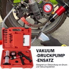 Bremsenentlüfter Vakuum Pumpe pkw Vakuumtester KFZ Druckpumpe Gerät Entlüfter DE