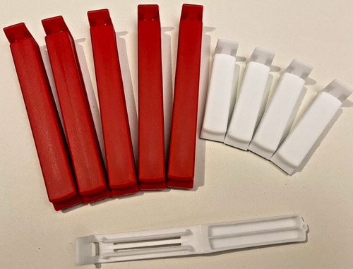 10x verschlussclips 11cm - verschlussclips, 8+11cm