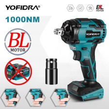 1000Nm Akku Schlagschrauber Elektrisch Drehschlagschrauber Reifenwechse 1Sockel