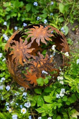 Dekokugel rost 22cm - dekokugel,,