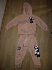 Amstaff Kids Babystaff Vezda Ziphoodie Jogginganzug Jogginghose Pink Gr. 98/104