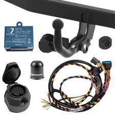 Anhängerkupplung starr +ES SPEZ 13p für SUZUKI Jimny 3 III SN 01-18