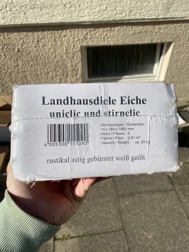 Landhausdiele eiche 180cm lang - eiche,