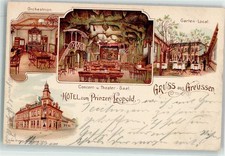 13618405 - 5403 Greussen Hotel Zum Prinzen Leopold Orchestrion Huettenstempel