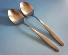 WMF Lüneburg Besteck 2 Menülöffel Suppenlöffel Löffel Cromargan (F025-1710)