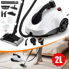 2000W Profi Dampfreiniger Dampfdruck Dampfbesen Reinigungsmaschine mit 16Zubehör