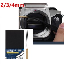 2/3/4mm Kamera Reparatur Lichtdichtung Selbstklebend Schaum Blatt Film 100x200mm