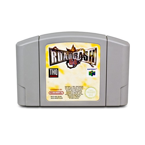 N64 spiel road rash - n64,