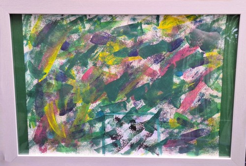 Naive kunst gemälde - naive,