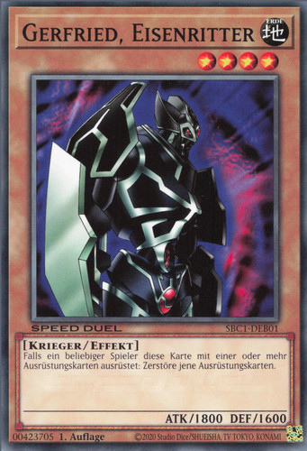 Yugioh gerfried eisenritter - gerfried,,
