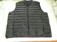 Leichte Herren-Steppweste schwarz, Größe 3XL,  ungetragen, 2 Taschen m. Reißvers