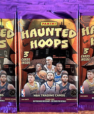 2024-25 PANINI HAUNTED HOOPS NBA Basketball 🏀 PACK 3 Cards 🎃 /NUMBERED? OVP‼️