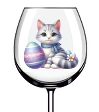 12x bunte Ostern Kätzchen