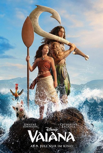 Vaiana kinoplakat kinoposter - kinoplakat,